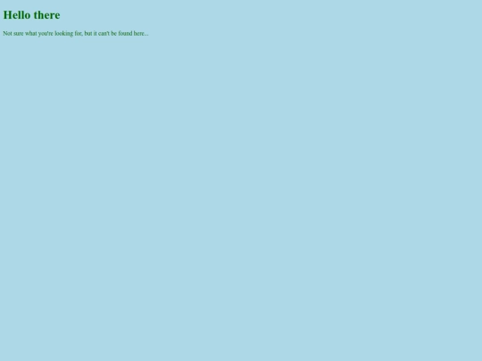 not_found screenshot