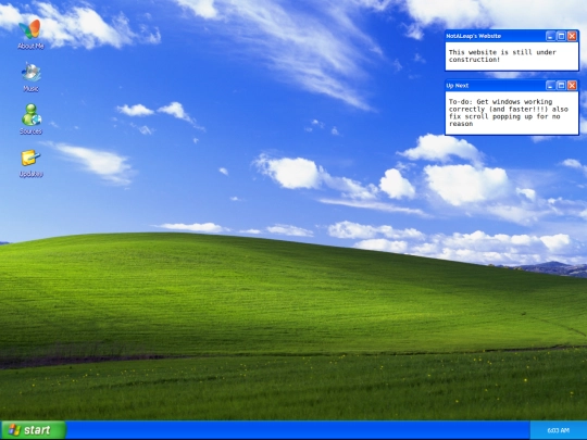 index screenshot
