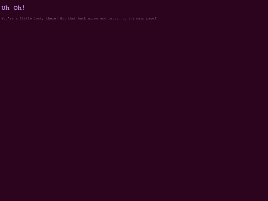 not_found screenshot