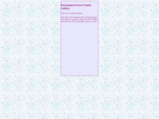 paranaturalsecretsanta screenshot
