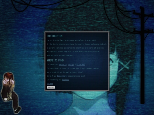 mor/about screenshot