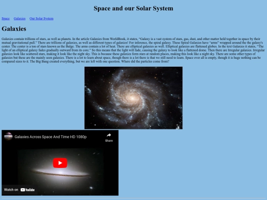 Galaxies screenshot