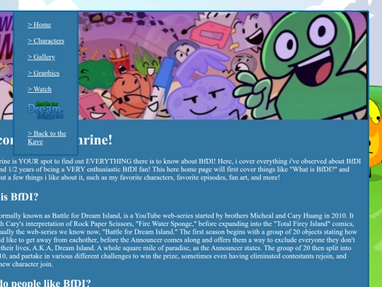 bfdi/home screenshot