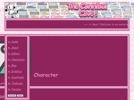 characterpagebase screenshot