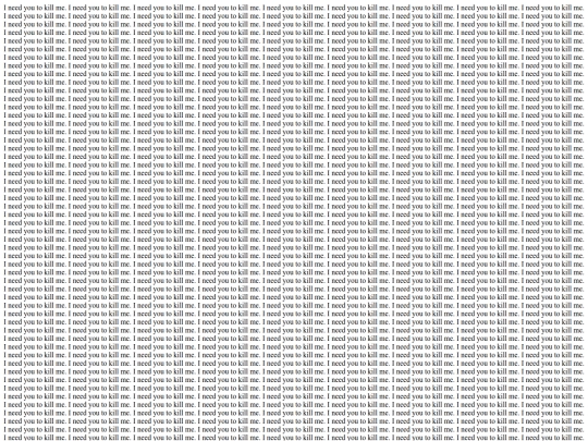 Ineedyoutokillme screenshot