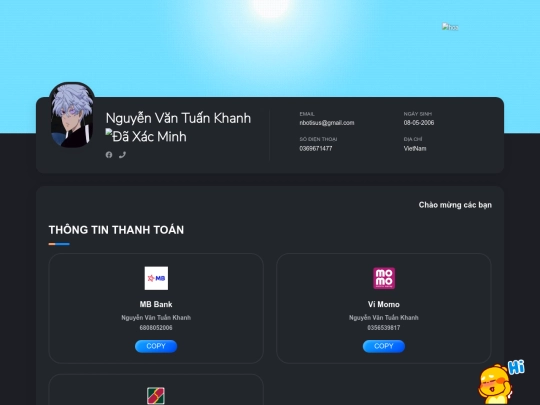 thongtinthanhtoan screenshot