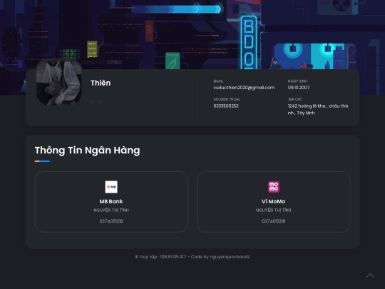 thongtinthanhtoan screenshot