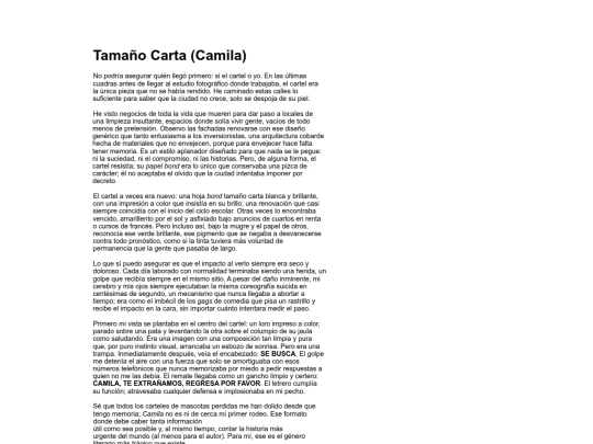 textoshtml/camila screenshot