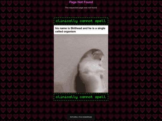 not_found screenshot