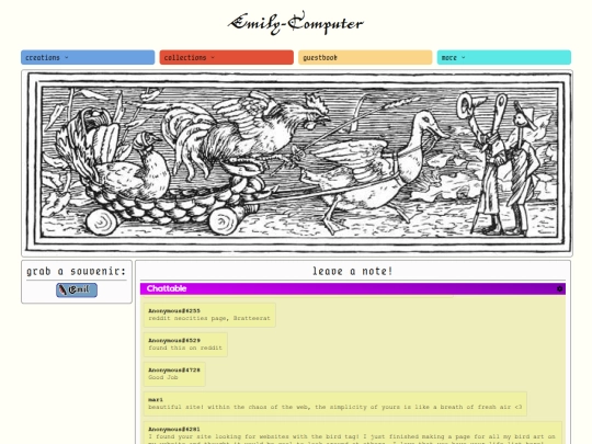 guestbook screenshot