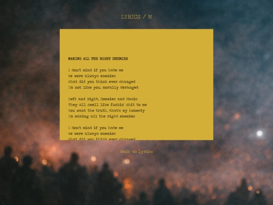 lyrics-m screenshot