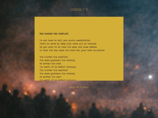 lyrics-t screenshot