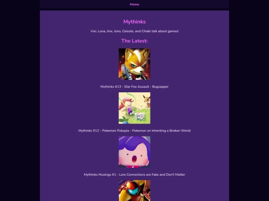 Mythinks/MythinksHome screenshot