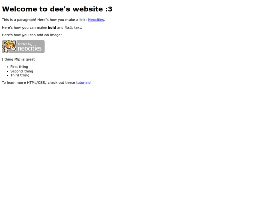 index screenshot