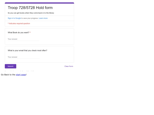 Hold screenshot
