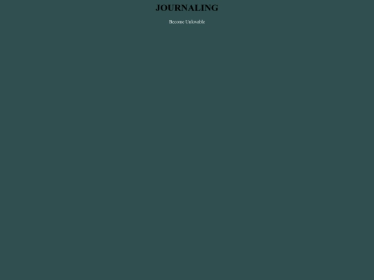 journal screenshot