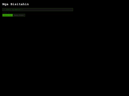 links screenshot