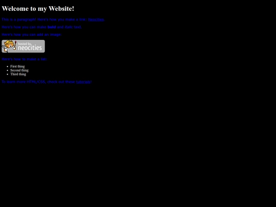 test screenshot