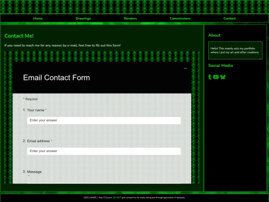 contact screenshot