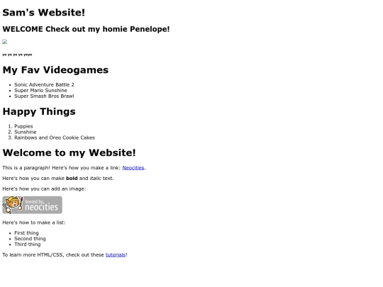 index screenshot