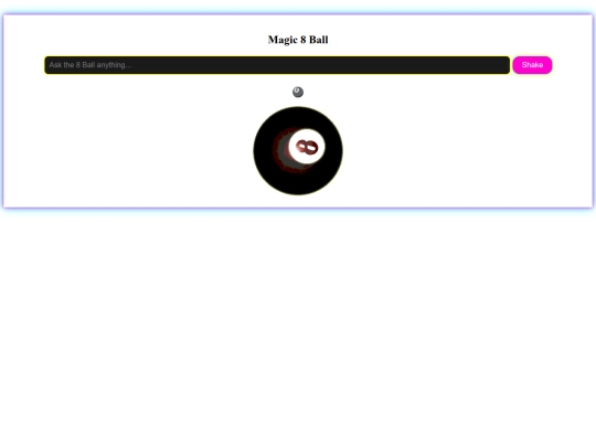magic8 screenshot