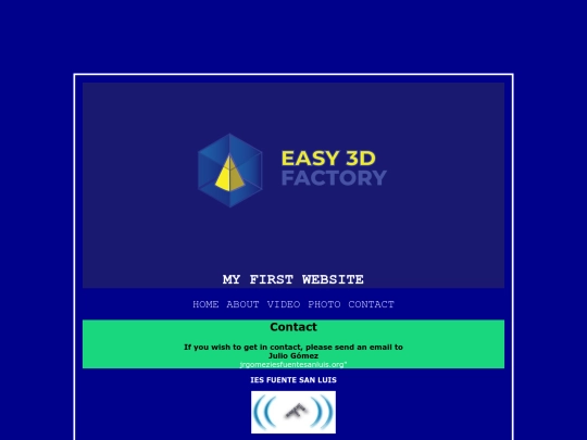 contact screenshot