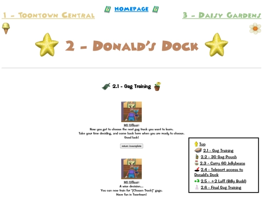 2-DonaldsDock screenshot