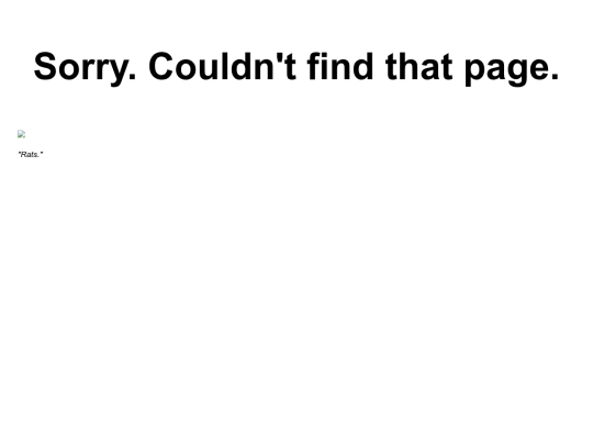 not_found screenshot