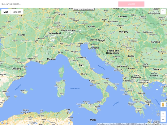 Biografia/ACTREGISTRO/index_maps screenshot