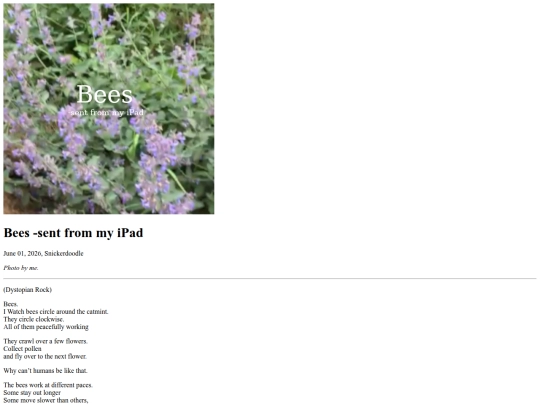Webpages/poetry/20260601_Bees_sent_from_my_iPad screenshot