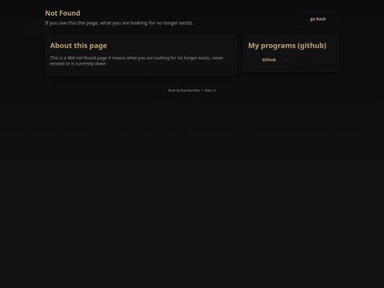 RatGenV2 screenshot