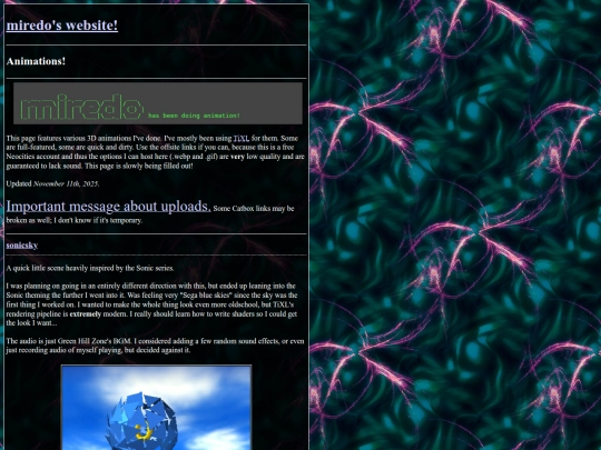 animations screenshot