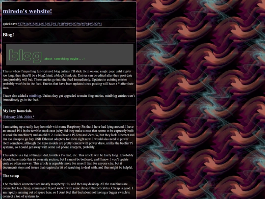 blog screenshot