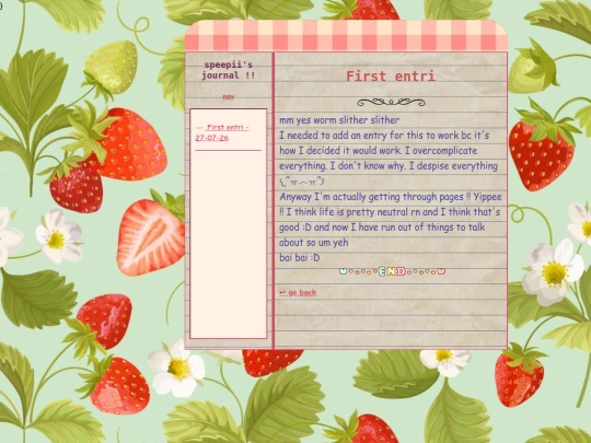 journal screenshot