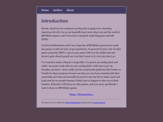 posts/Introduction screenshot