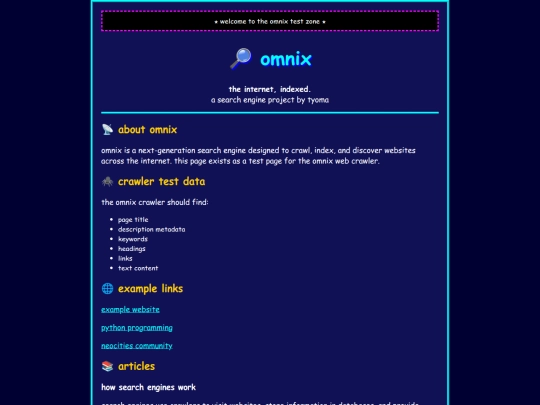example screenshot