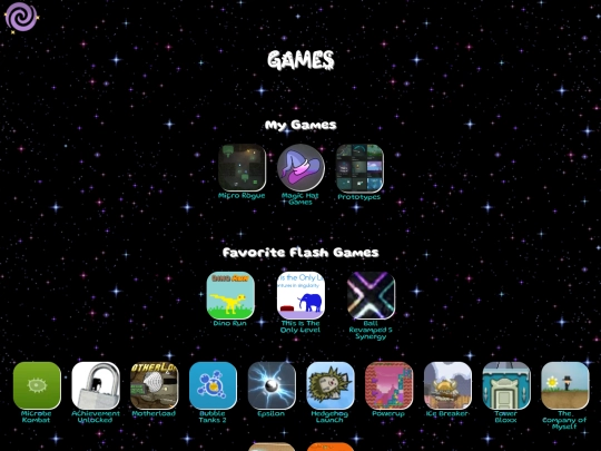 games screenshot