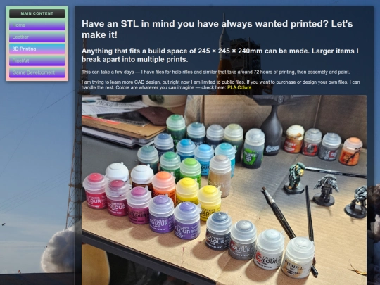 3DPrinting screenshot