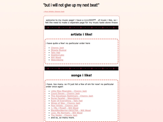 music screenshot