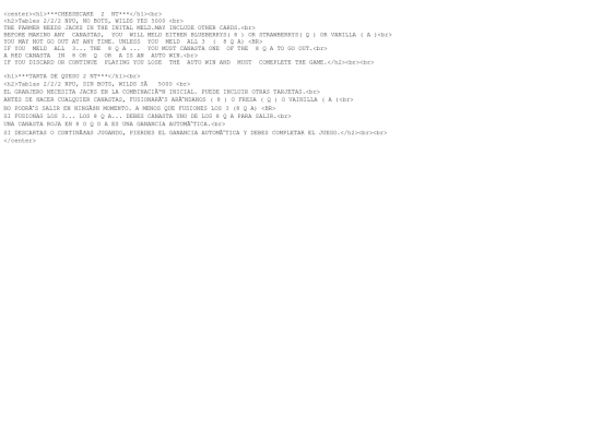 cheesecake2 screenshot