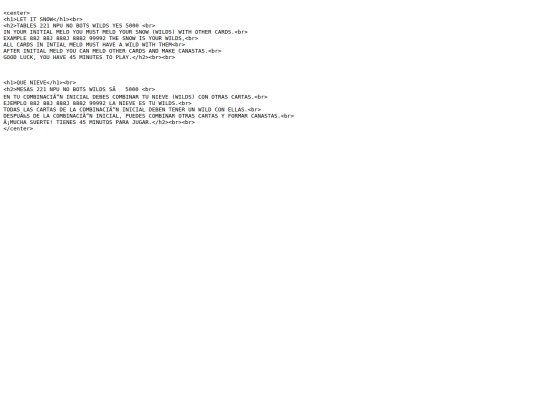 letitsnow screenshot