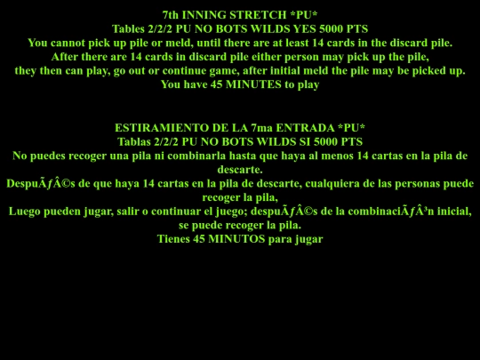 playergamerules/7innings screenshot