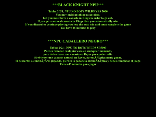 playergamerules/blackknight screenshot