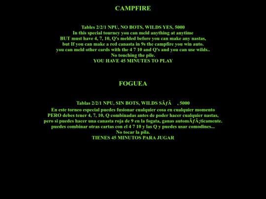 playergamerules/campfire screenshot