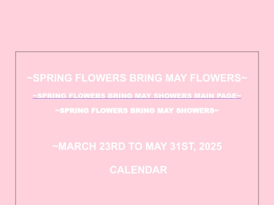specials/springflowerscal screenshot