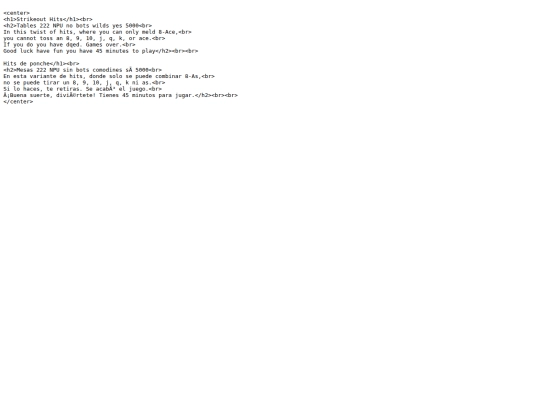strikeout screenshot