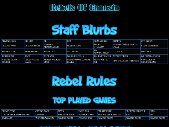 tourneypages/rebelsstaff screenshot
