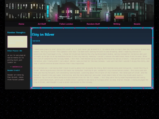 fallenlondon screenshot
