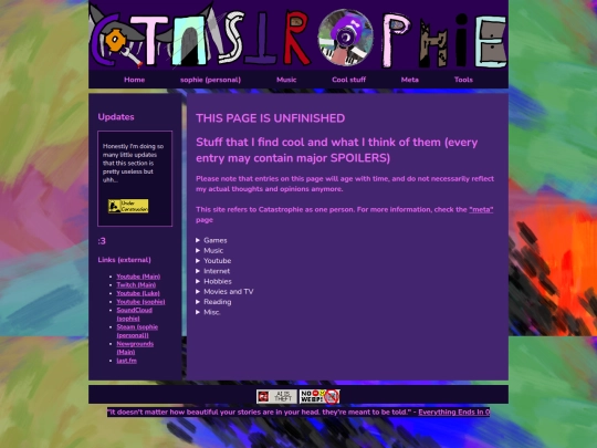pages/coolstuff screenshot