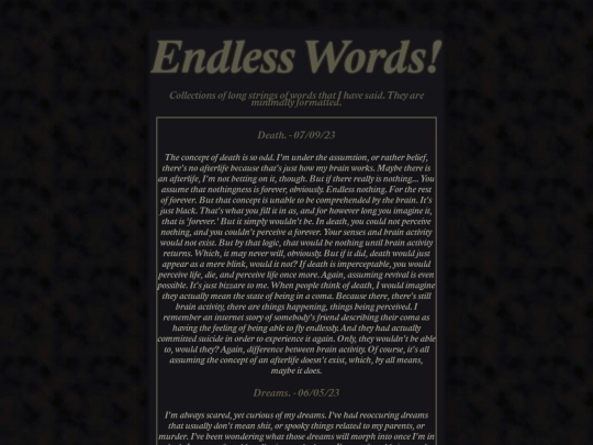 rants screenshot